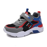 Four Seasons Children's Sports Shoes Boys Running Leisure Breathable Outdoor Kids Lightweight Sneakers Mart Lion D1910 red 29 CN