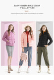 Jackets Women Men's Winter Coats Ultralight Windbreaker Warm Clothing Outwear Hiking Jacket Autumn MartLion   