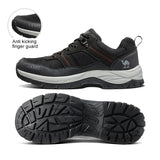 Outdoor Hiking Shoes Waterproof Sneakers Non-slip Tactical Trekking Low-top Shoes for Men's Summer MartLion Black 39 