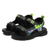 Summer Children Sandals Girls Shoes Sports Kids Boys Sneakers Non-Slip Lightweight Beach Mart Lion J310 green 28 CN