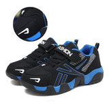 Children Boys Shoes School Sports Summer Mesh For Kids Tennis Casual Sneakers Running Tenis Platform Mart Lion M1712 blue 34 CN