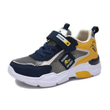 Four Seasons Children's Sports Shoes Boys Running Leisure Breathable Outdoor Kids Lightweight Sneakers Mart Lion D1910 yellow 28 CN