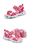 Non-slip Beach Shoes Children Sandals Girls Casual Kids Flowers Princess Flat Mart Lion   
