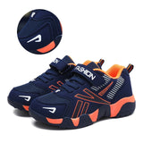 Children Boys Shoes School Sports Summer Mesh For Kids Tennis Casual Sneakers Running Tenis Platform Mart Lion M1712 orange 34 CN
