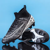 Men's Football Boots Long Spike Kids Grass TF FG Training Soccer Shoes Professional Society Sneakers Outdoor Sports Football Shoes MartLion   