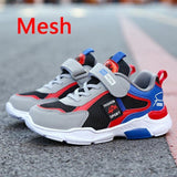 Four Seasons Children's Sports Shoes Boys Running Leisure Breathable Outdoor Kids Lightweight Sneakers Mart Lion M1910 red 29 CN