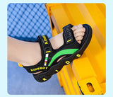 5-12 Years Summer Kids Sandals Breathable Boys Soft Children's Shoes Outdoor Beach Kids Lightweight Mart Lion   