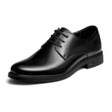 Men's Shoes Dress Shoes Casual Daily Formal Luxury Leather Summer MartLion black 38 