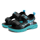 Summer Children Sandals Girls Shoes Sports Kids Boys Sneakers Non-Slip Lightweight Beach Mart Lion J310 blue 28 CN