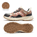 Outdoor Hiking Shoes Men's Sneakers Non-slip Wear-resistant Trekking Running Sports Summer MartLion Rice Black-F 4.5 