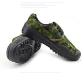 Men's Shoes Army Green Camouflage Cavans Farmer Work amp Safety Rubber Training Liberation Outdoor Sneakers Mart Lion   