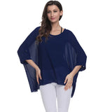 Women Blouses Style Batwing Casual Summer Blouse Shirt Woman MartLion picture color 32 4XL 