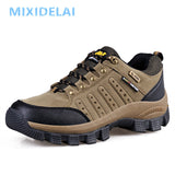 Men's Casual Shoes Brand Waterproof Sneakers Flats Couples Outdoor Hiking Mart Lion   