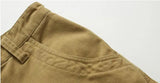 Summer Men's Baggy Multi Pocket Military Cargo Shorts Male Cotton Khaki Men Tactical Shorts Short MartLion   