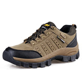 Sneakers Outdoor Men's Shoes Waterproof Hiking Casual Breathable Male Footwear Non-slip Mart Lion Khaki 5.5 