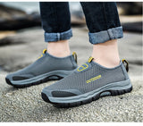 Mesh men's casual shoes summer outdoor water sports non-slip hiking hiking breathable hiking Mart Lion   