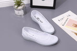 Canvas nurse shoes Solid Women Platform Casual Flat Bottom MartLion   