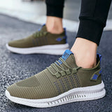 Sneakers Lightweight Men's Casual Shoes Breathable Footwear Lace Up Walking MartLion   