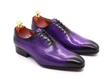 Daniel Shoes Men's Dress Genuine Leather Blue Purple Oxfords Wedding Party Whole Cut Formal MartLion   