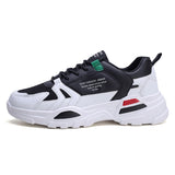 Light Running Shoes Man's Breathable Casual Non-slip Wear-resisting Sneakers Height Increasing Sport Mart Lion Black 6.5 