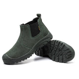 Work Safety Boots Indestructible Shoes Men's Puncture-Proof Work Sneakers Chelsea Winter MartLion   