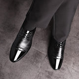 Men's Designer Shoes Formal Pointed Toe Dress Leather Oxford Formal Dress Footwear Mart Lion   