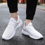 Summer Men's Casual Sport Shoes Mesh Running Sneakers Breathable Designer Tennis Training Jogging Walking Mart Lion   