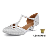 Modern Dance Shoes For Women Girls Ladies Ballroom Latin Tango Jazz High Heels Salsa Sandals MartLion