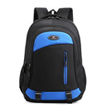 Backpack Classical Oxford School Backpack For Men's Women Teenage Charging Travel Large Capacity Laptop Rucksack Mochilas Mart Lion Blue  