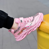 Children Shoes for Girls Autumn and Spring Casual Kids Sports Pink Shoes Suitable for 5-12Y Child MartLion   