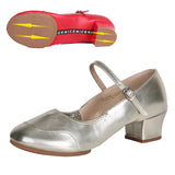 Ballet Dance Shoes for Woman Girls Ladies Latin Ballroom Modern Tango Jazz Salsa MartLion Gold 3 37(23.5cm) CHINA