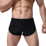 Male Panties Underwear Boxers Breathable Men Boxer  Side Split Underpants Shorts Sleepwear MartLion   