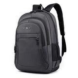 Backpack Men's Backpacks Casual Classical Shoulder Bags Large School Teenager Boys Student Laptop Backpack Mart Lion Gray  