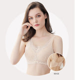 Mastectomy Bras  One-piece   Soft And Comfortable Silicone Breast Bra With Cotton Pockets MartLion   