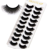10 pairs natural false eyelashes fake lashes long makeup 3d mink lashes eyelash extension mink eyelashes for beauty MartLion 10 pairs 2027  