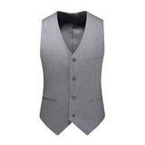 Royal Blue Vest Waistcoat Men's Slim Fit V Neck Dress Vests Formal Business Wedding Tuxedo Chaleco Hombre 6xl MartLion   