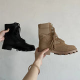 Men Outdoor Training Combat Hunting Boots Men Breathable Camouflage Desert Safety Shoes Wear-resistant Hiking Shoes MartLion