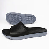 Summer EVA Slippers Men's Clogs Outdoor Slides Couple Flip Flops Flats Platform Shoes Rubber Zapatos Mujer Mart Lion Black gray 51 China
