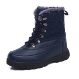 Snow Boots Men's Winter Shoes Warm Non-slip Retro Tide Tooling MartLion Blue(AE存量)**** 4.5 