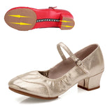 Ballet Dance Shoes for Woman Girls Ladies Latin Ballroom Modern Tango Jazz Salsa MartLion Gold 2 42(26cm) CHINA