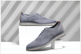 Knitted Mesh Casual Shoes Lightweight Smart Casual Shoes Office Work Footwear Men Shoes MartLion   