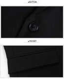 Spring Autumn Suits Men's Smart Casual Slim Fit Korean Solid Color Suits Professional Wear Blazer Jacket Mart Lion   