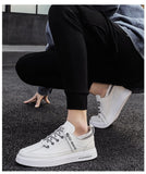  Summer Korean Men's Leisure Breathable Mesh Flat Shoes Anti Slip Popular Student Small White Sports Mart Lion - Mart Lion