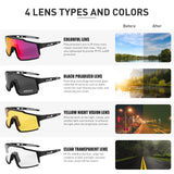 Cycling Glasses TR90 Frame Men's Women Outdoor Sports Sunglasses Cycling Driving Baseball Running MartLion   