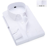 men's striped long sleeved non-iron slim fit dress shirts Solid Twill Social Clothing Mart Lion K08-9 XL China