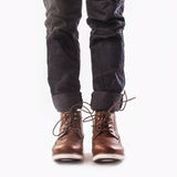 Classic Men's Boots British Chelsea Brogue Style Faux Leather Ankle Autumn British Dress Shoes