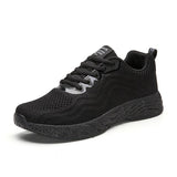 Men's Casual Shoes Breathable Outdoor Mesh Light Sneakers Casual Casual Footwear Mart Lion black 38 