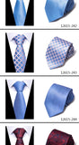  Tie For Men's Newest design Factory 7.5 cm Necktie Yellow Plaid Shirt Accessories Abraham Lincoln's birthday MartLion - Mart Lion