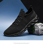 Damyuan Running Shoes Men's Sneakers Flying Woven Breathable Casual Jogging Sport Gym Trainers Mart Lion   