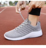 summer men's shoes breathable mesh lightweight running socks outdoor casual sports Mart Lion   